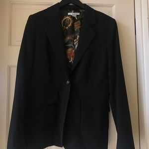 CAbi Navy (Silk Lined) Blazer
